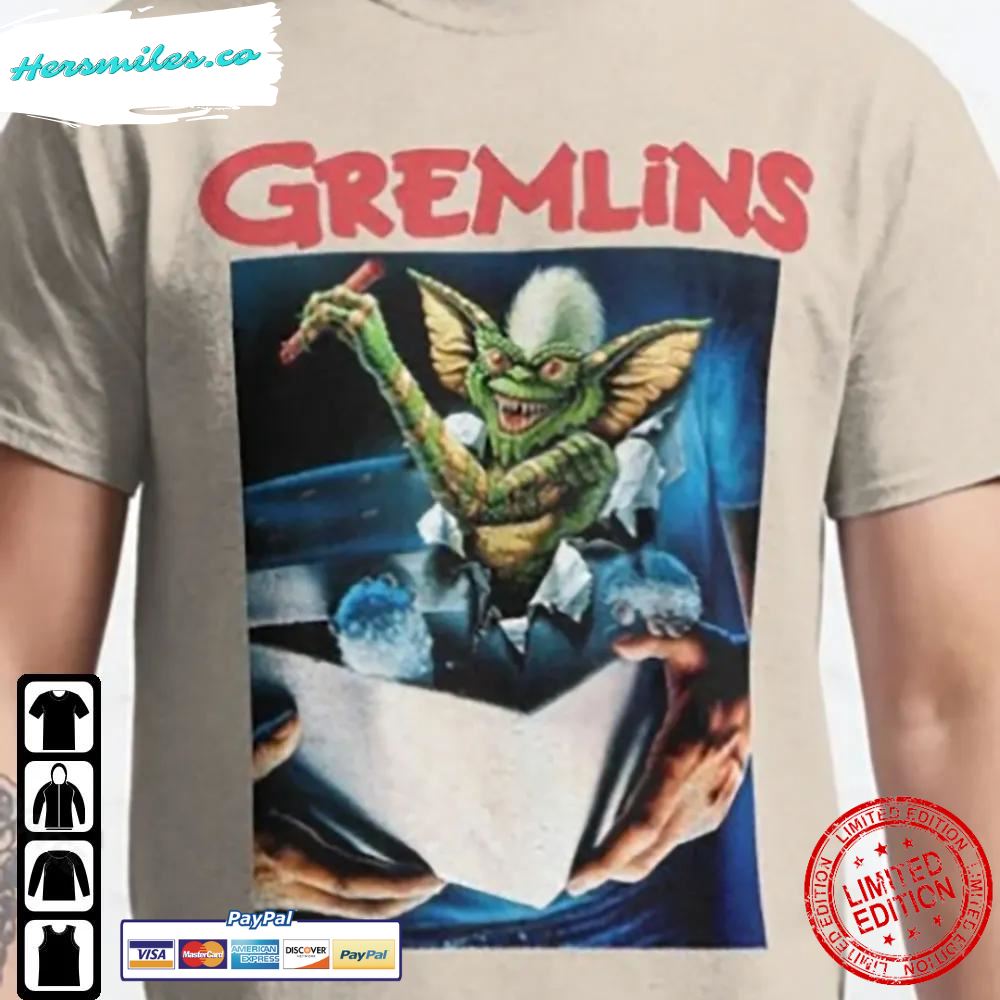 Vintage Gremlins Shirt Movie Unisex Hoodie Sweatshirt