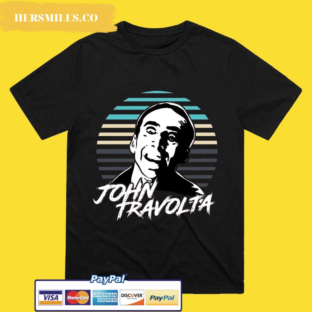 Vintage John Travolta Nicolas Cage The Adam Project Shirt