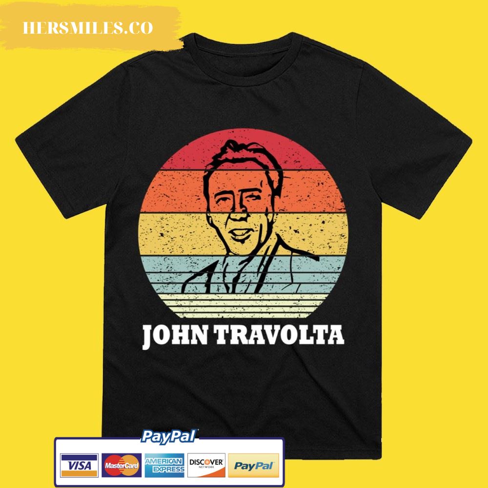 Vintage Ryan Reynolds John Travolta Nicolas Cage Shirt