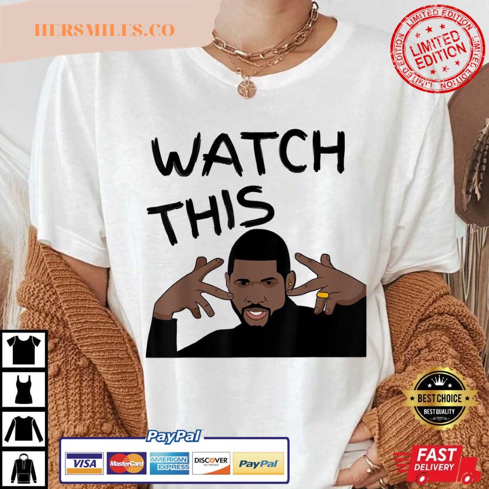 Watch This Tiny Desk Usher Meme Funny T-Shirt