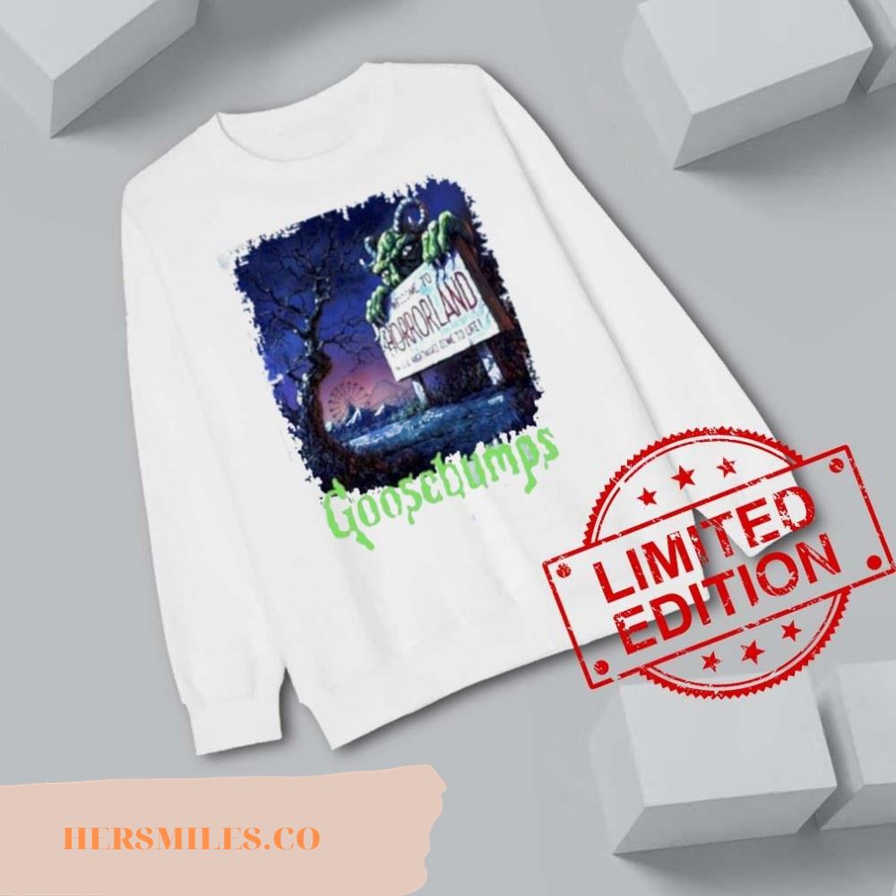 Welcome To Horrorland Goosebump 90s halloween shirt