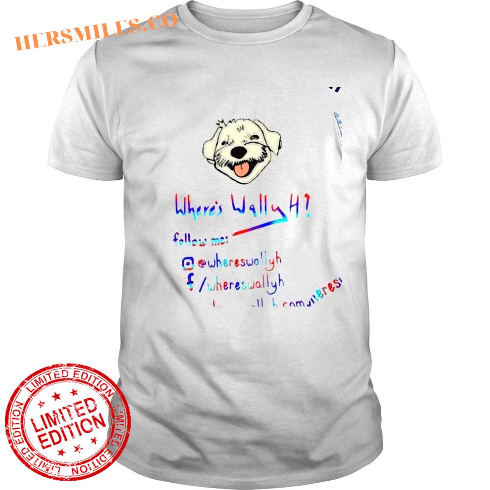 Wheres Wally H follow me shirt