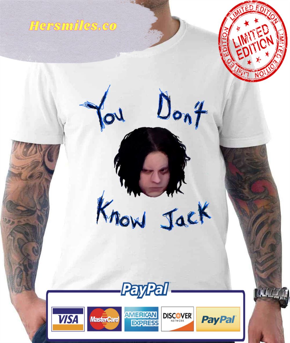 You Don’t Know Jack Halloween Vintage Retro Jack White Unisex T-Shirt