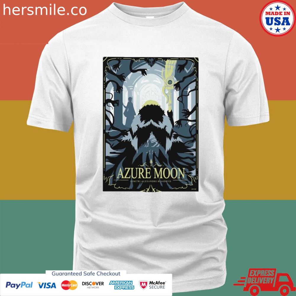Azure moon T-shirt