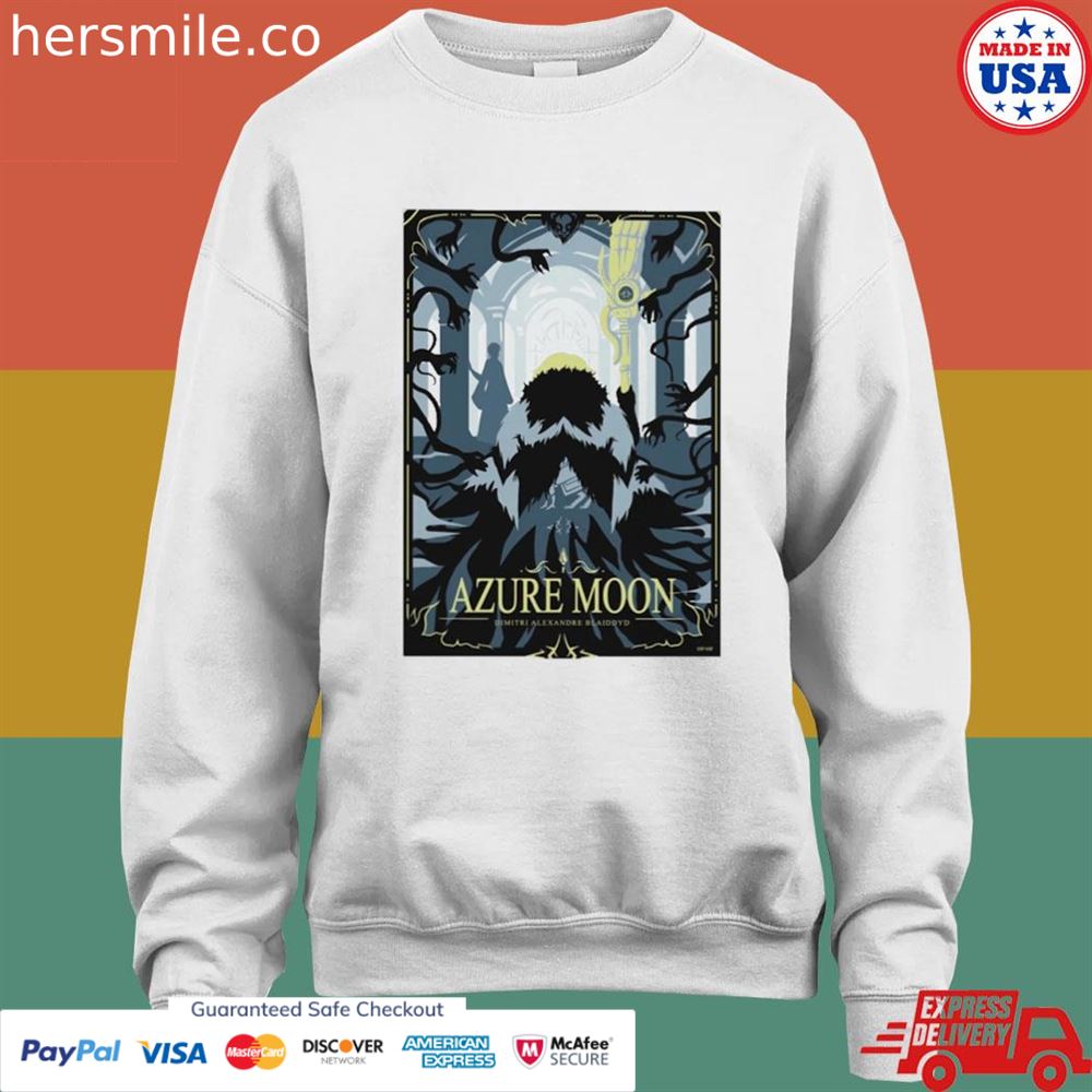Azure moon T-shirt Azure moon T-shirt