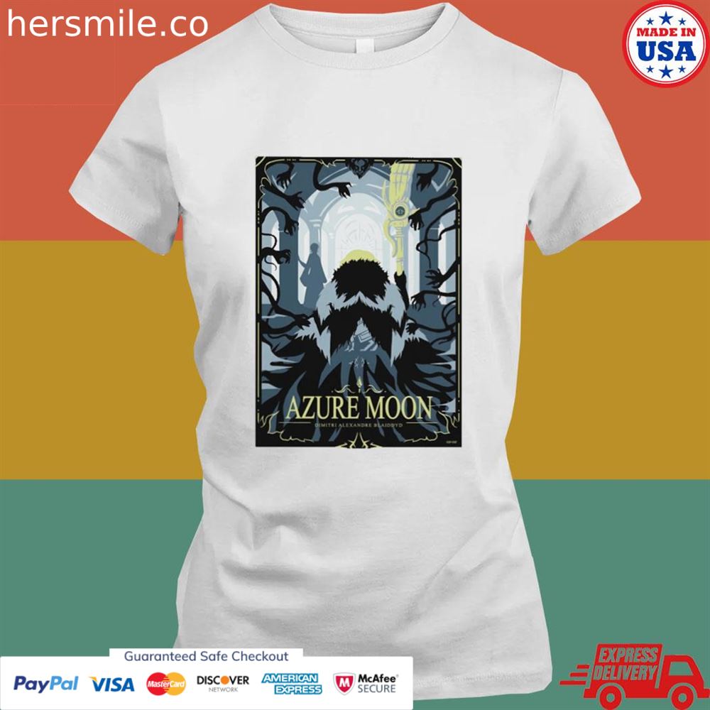 Azure moon T-shirt Azure moon T-shirt