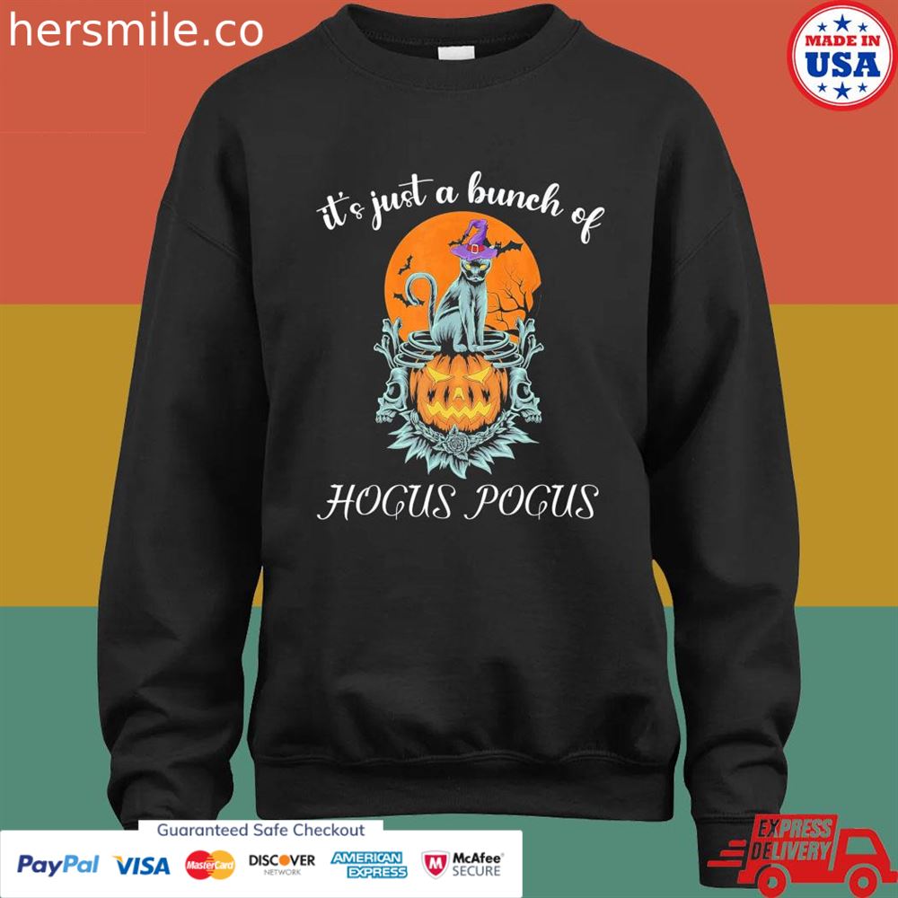 Black cat moon halloween costume bunch of hocus pocus shirt Black cat moon halloween costume bunch of hocus pocus shirt