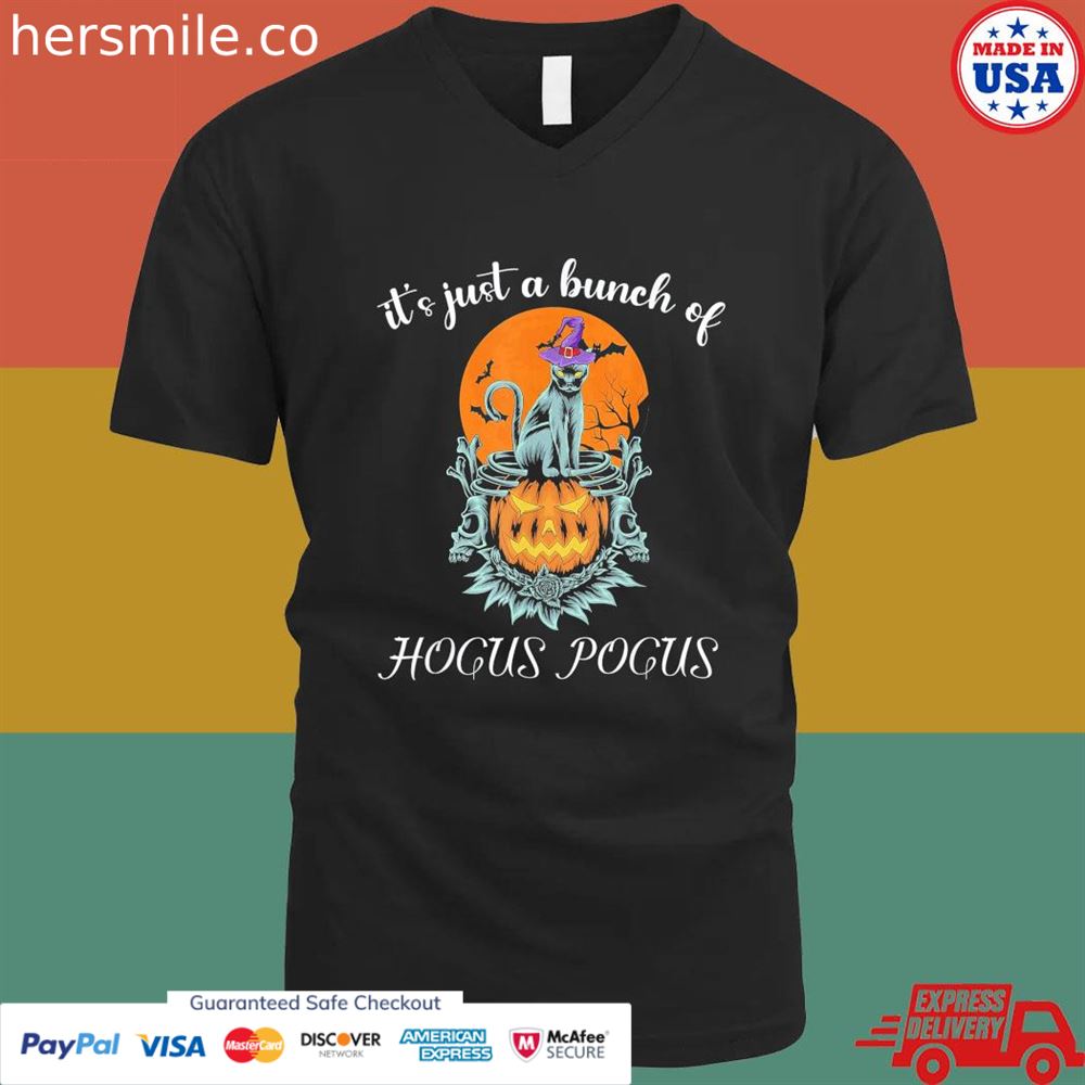 Black cat moon halloween costume bunch of hocus pocus shirt Black cat moon halloween costume bunch of hocus pocus shirt