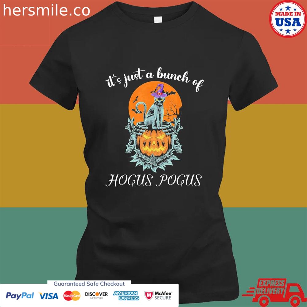 Black cat moon halloween costume bunch of hocus pocus shirt Black cat moon halloween costume bunch of hocus pocus shirt