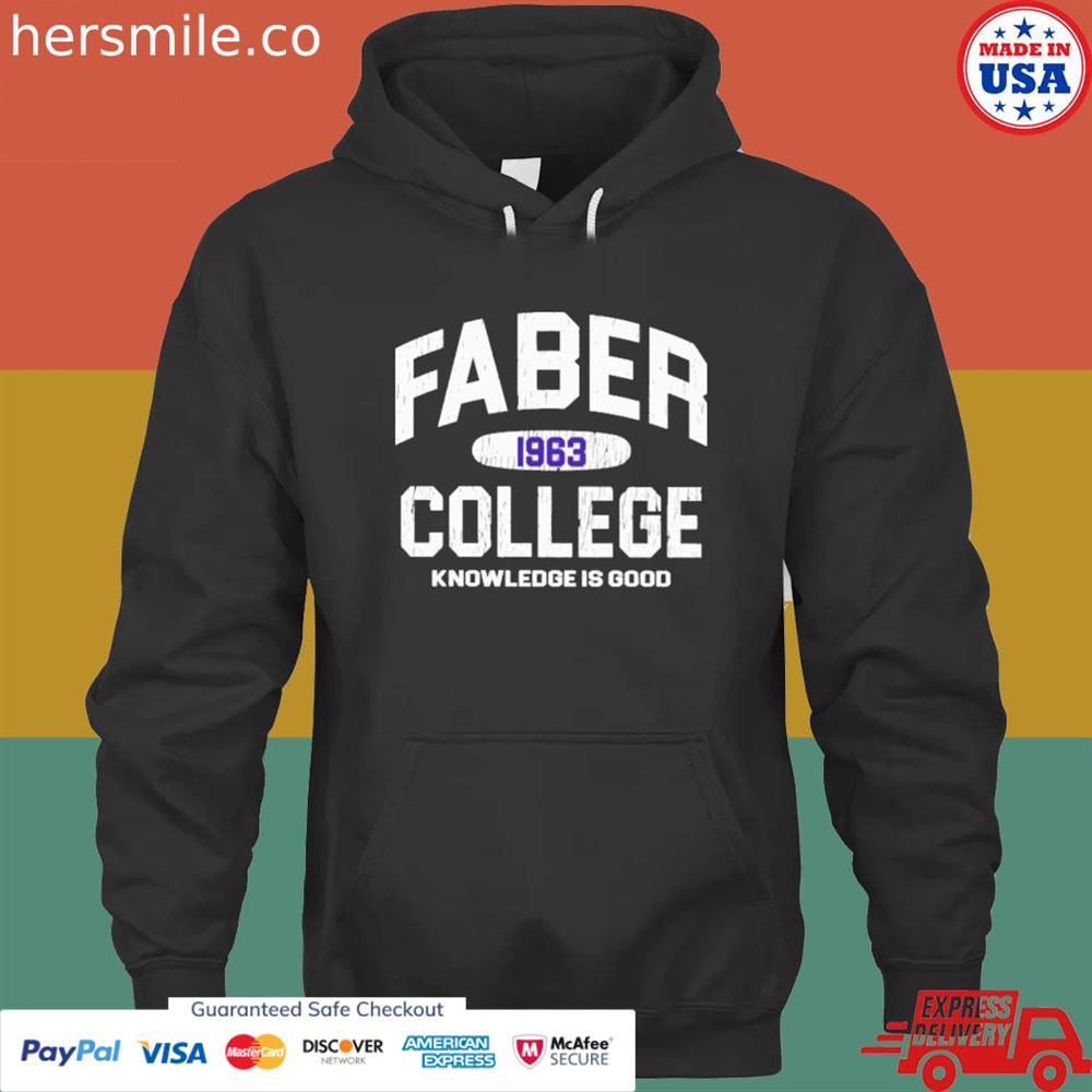 Faber 1963 college knowledge is good shirt