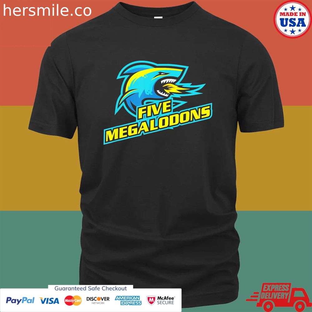 Five megalodons shirt