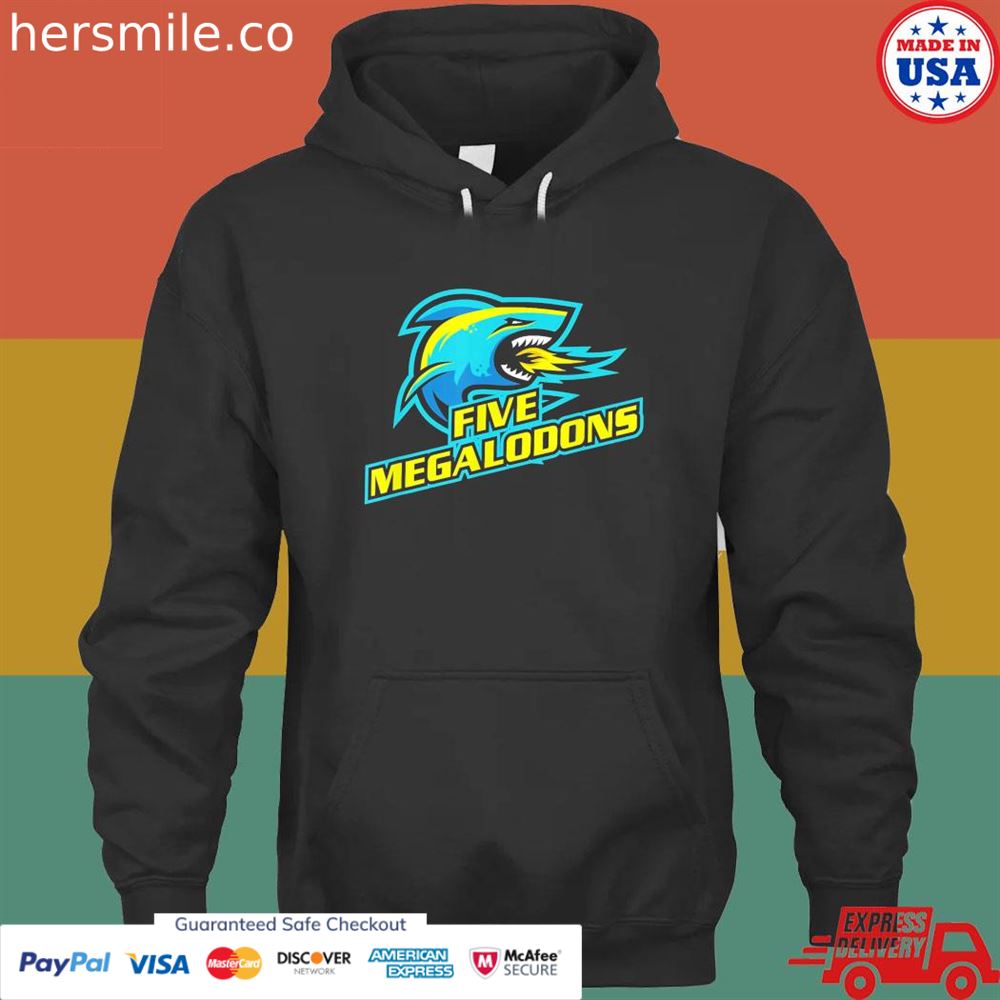 Five megalodons shirt