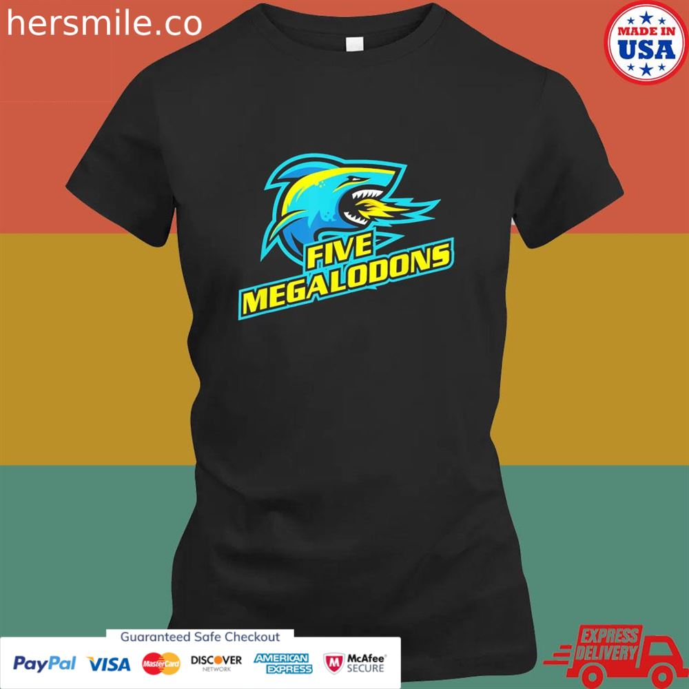 Five megalodons shirt Five megalodons shirt