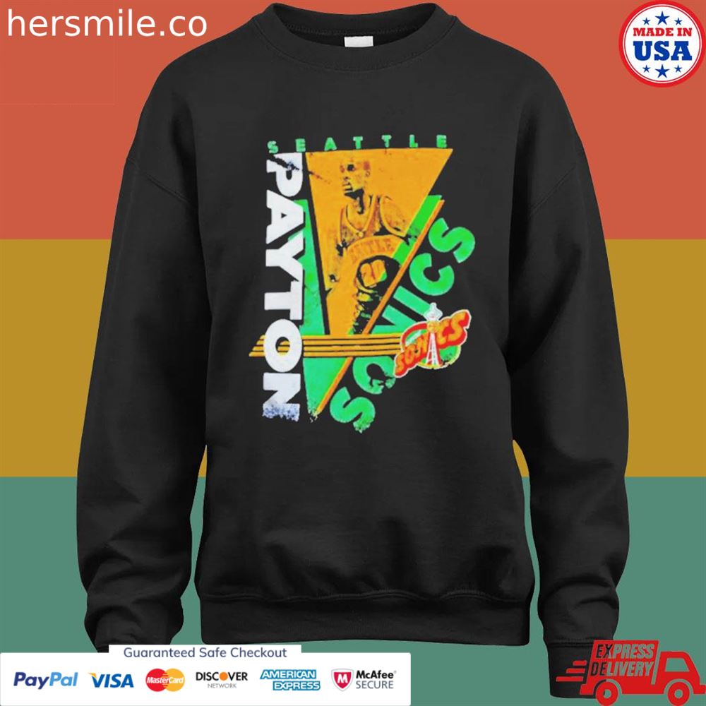 Gary Payton Sonics T-shirt Gary Payton Sonics T-shirt