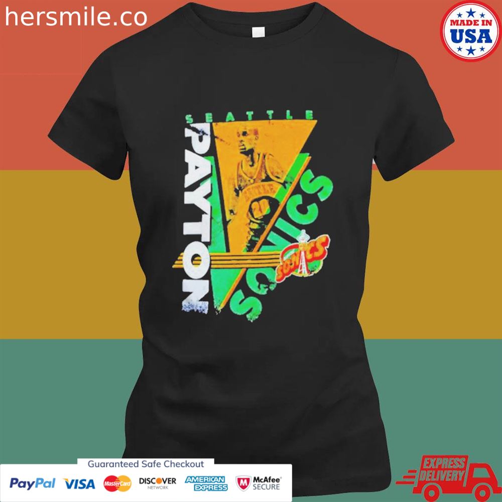 Gary Payton Sonics T-shirt Gary Payton Sonics T-shirt