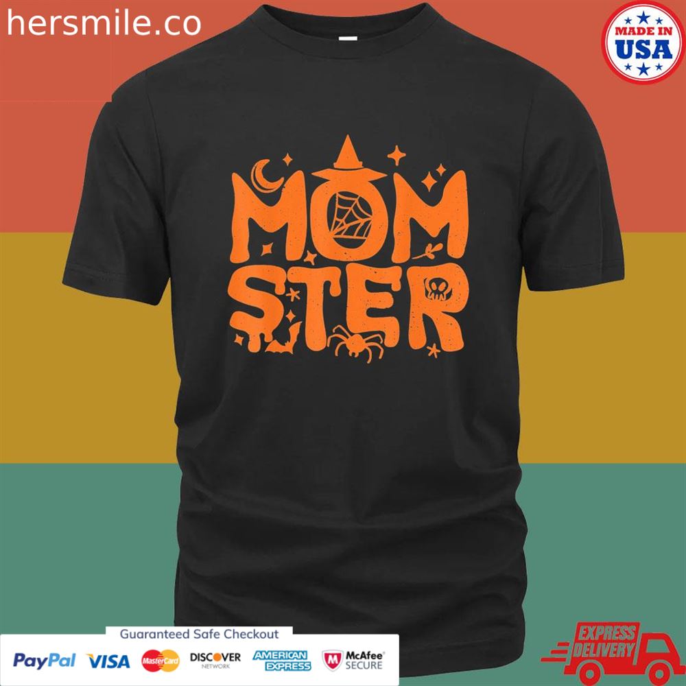 Halloween momster T-shirt