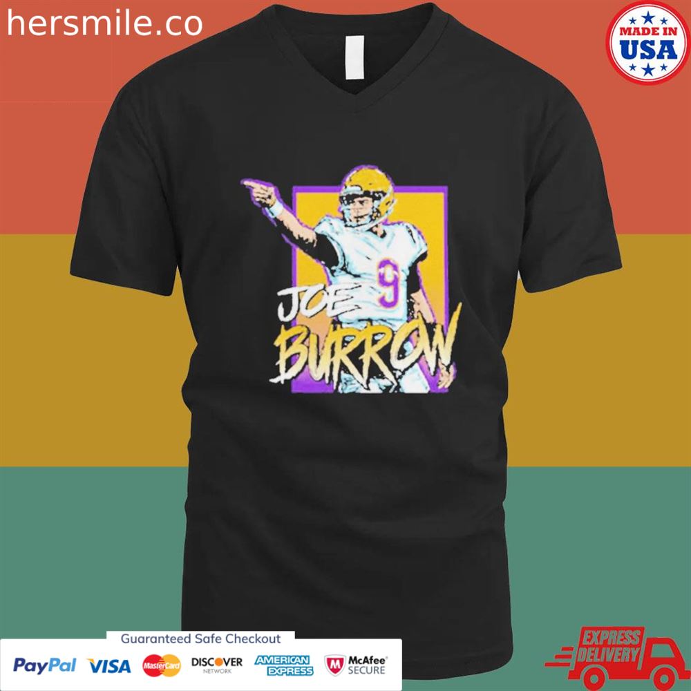 Joe Burrow comic book Tri-blend shirt Joe Burrow comic book Tri-blend shirt