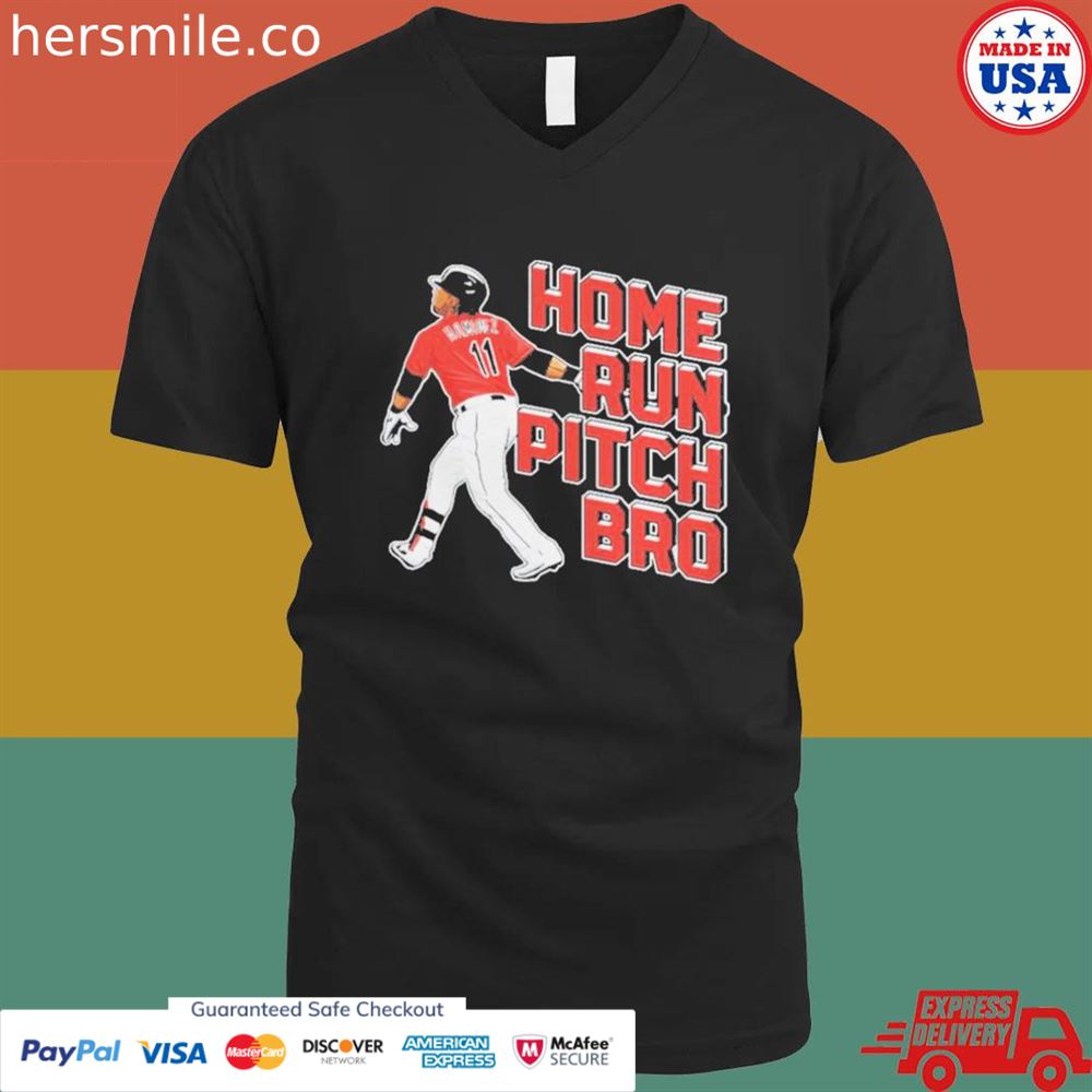 José Ramírez Cleveland Guardians home run pitch bro shirt José Ramírez Cleveland Guardians home run pitch bro shirt