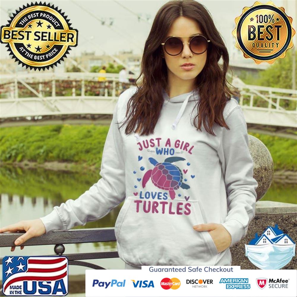 Just a girl who loves turtles t-shirt