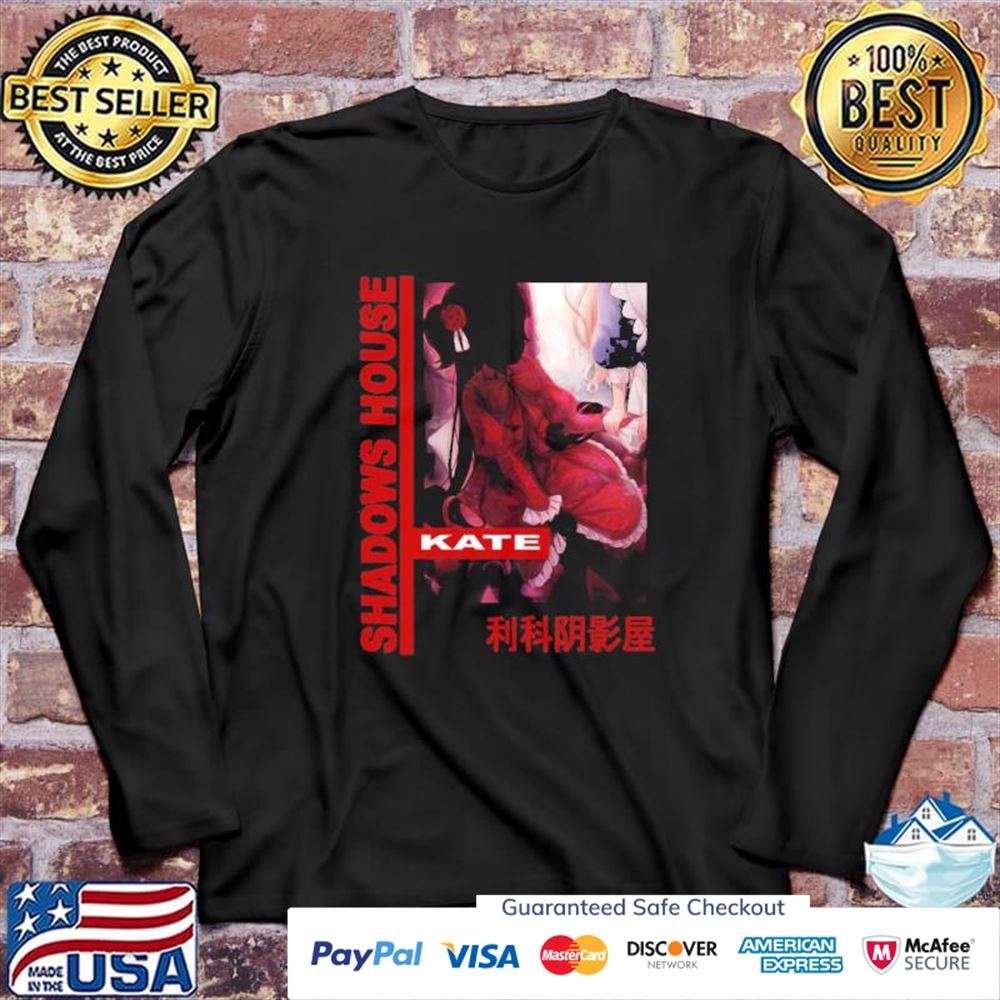 Kate shadows house anime girl t-shirt Kate shadows house anime girl t-shirt