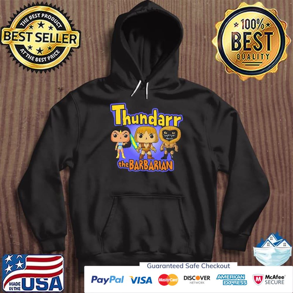 Lego style funko pop style thundarr the barbarian ookla the mok ariel t-shirt