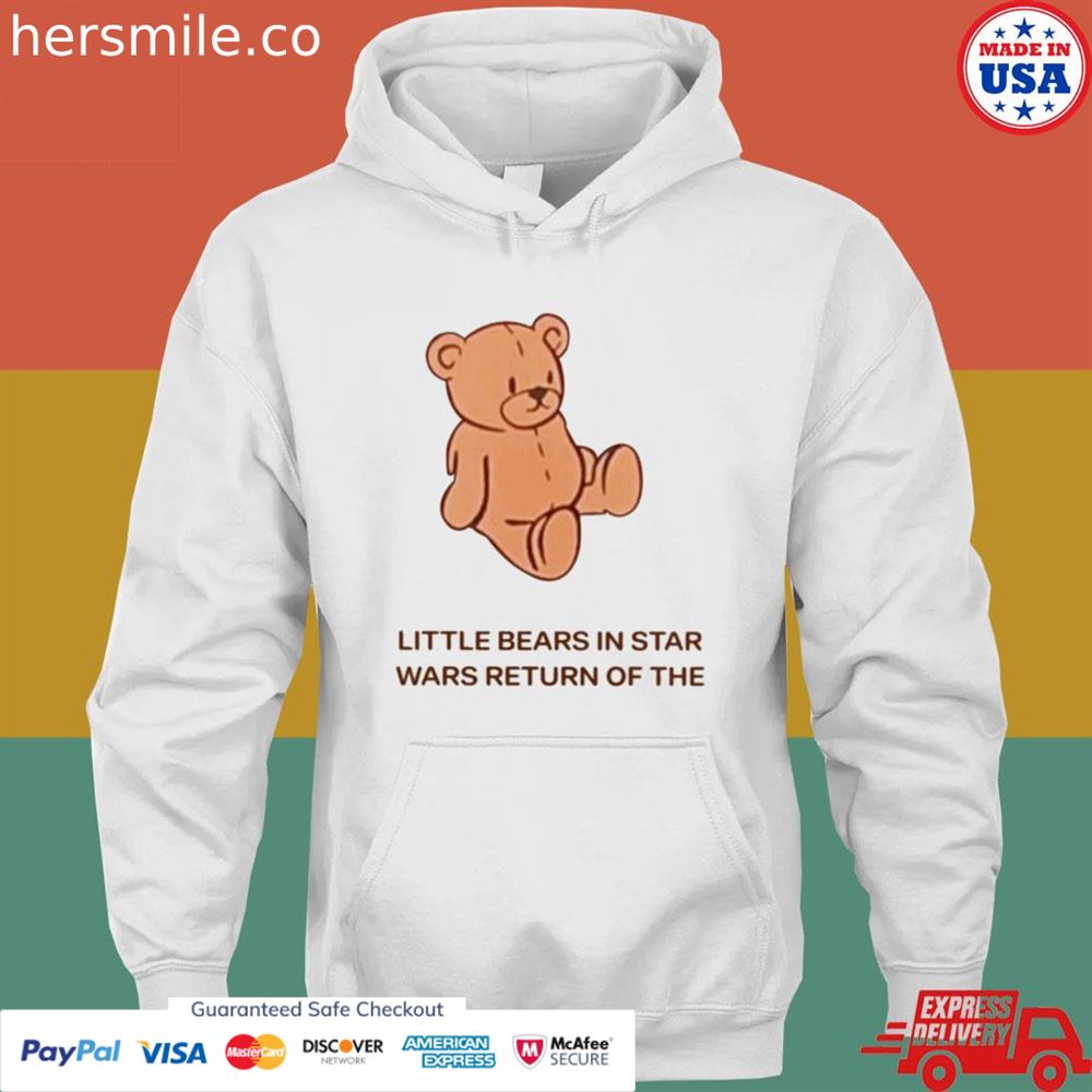 Little bears in the Star wars return of the shirt