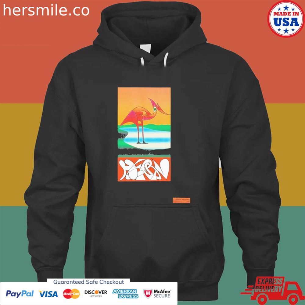 Os heron abstract T-shirt