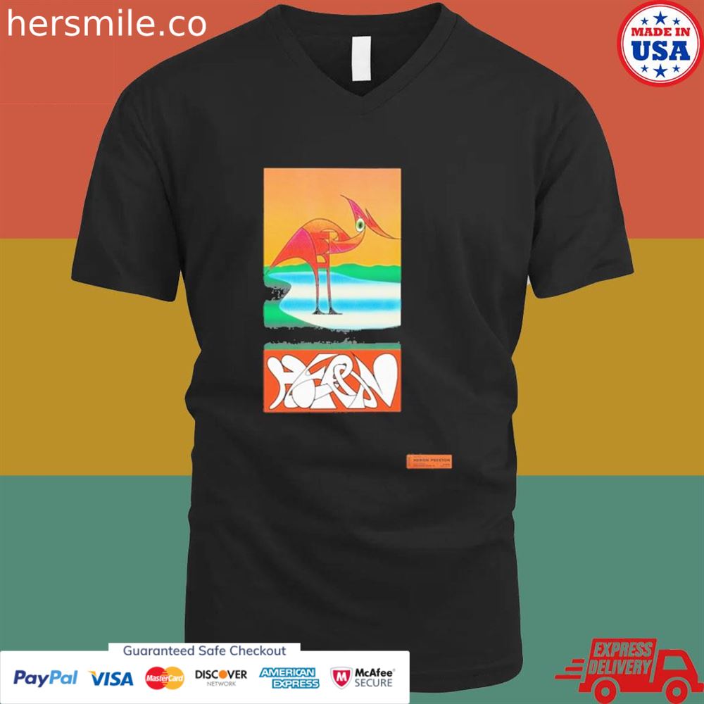 Os heron abstract T-shirt Os heron abstract T-shirt
