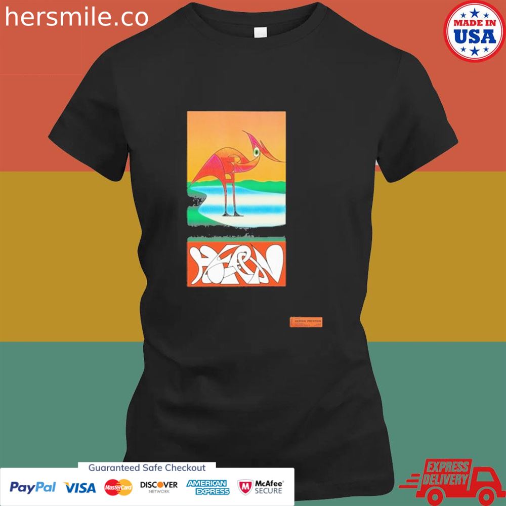Os heron abstract T-shirt Os heron abstract T-shirt