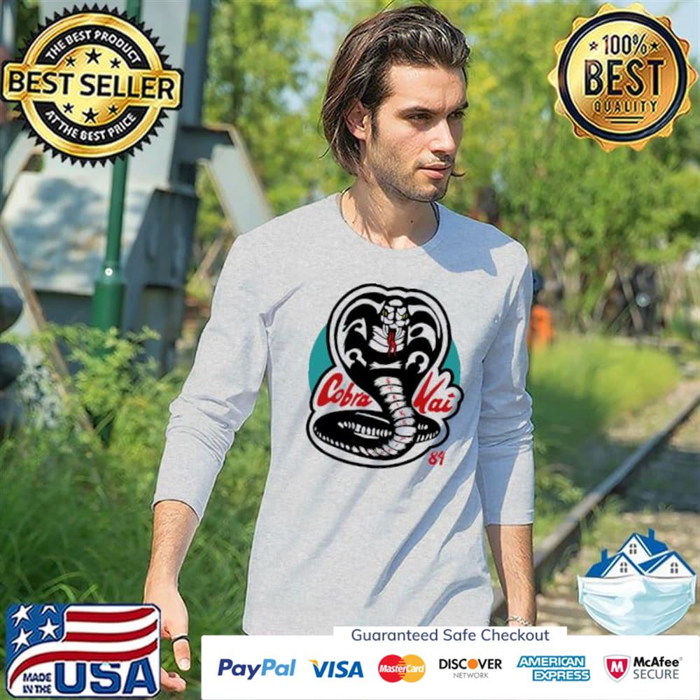Strike first Cobra kaI retro style t-shirt