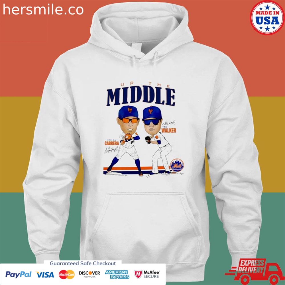 Up the middle Cabrera and Walker T-shirt