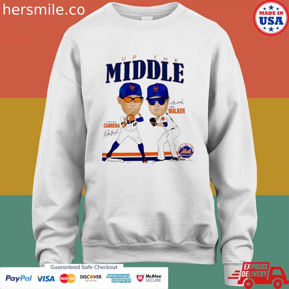 Up the middle Cabrera and Walker T-shirt Up the middle Cabrera and Walker T-shirt
