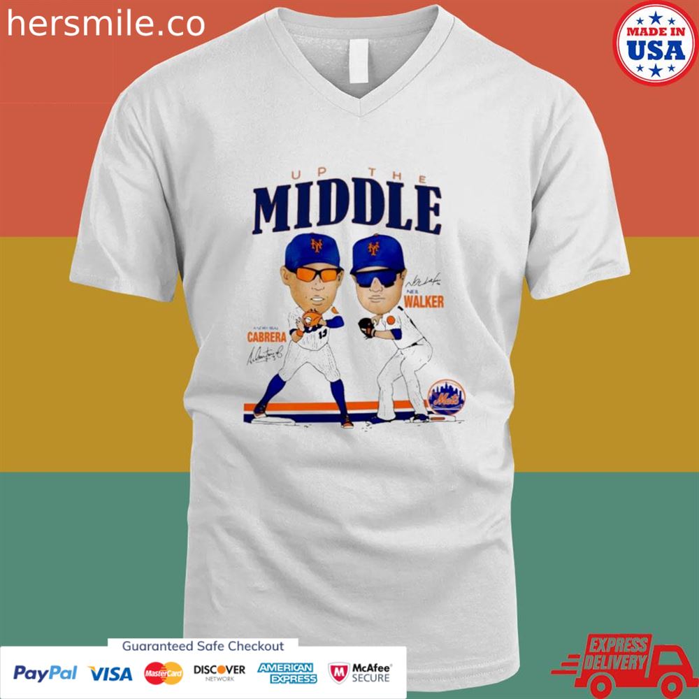 Up the middle Cabrera and Walker T-shirt Up the middle Cabrera and Walker T-shirt