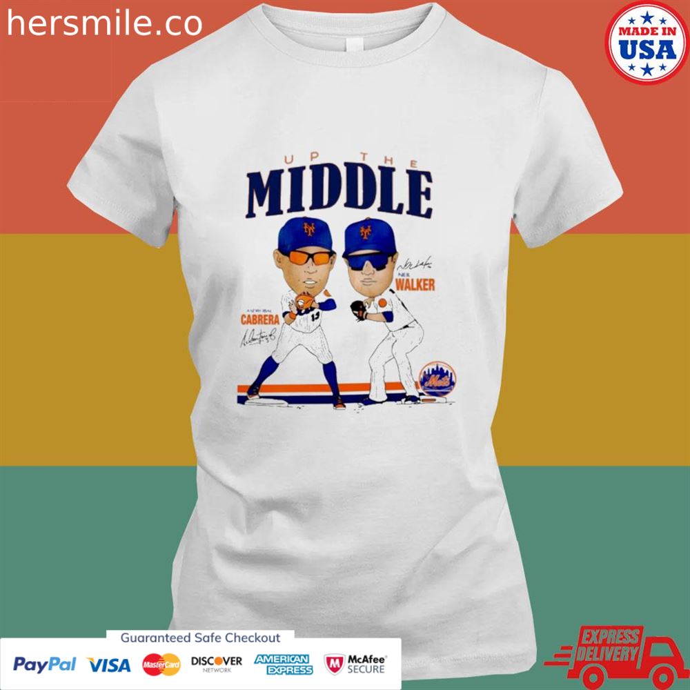 Up the middle Cabrera and Walker T-shirt Up the middle Cabrera and Walker T-shirt