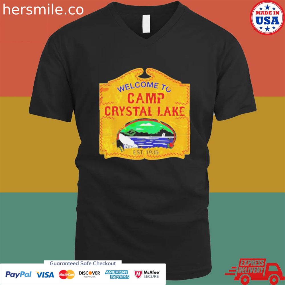 Welcome to camp Crystal Lake est 1935 shirt Welcome to camp Crystal Lake est 1935 shirt
