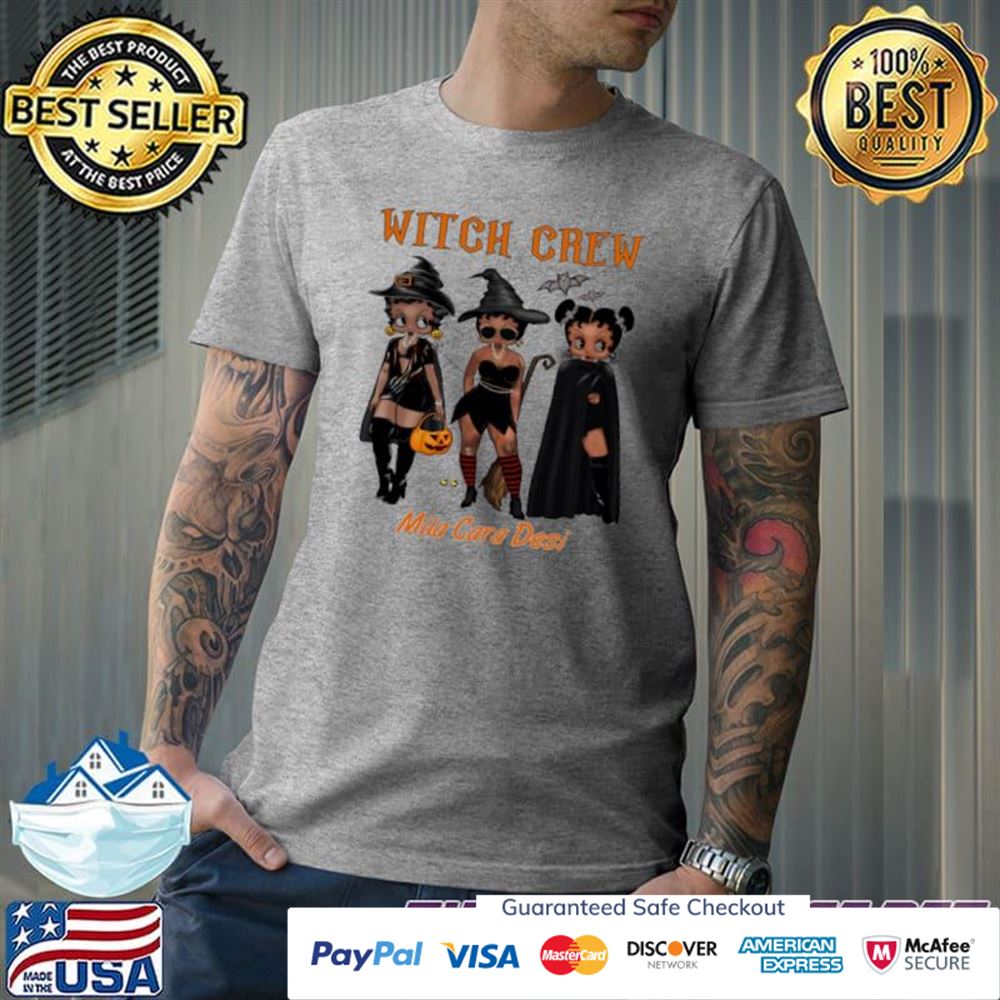 With Crew Witch Crew Lila Cara Desi t-shirt With Crew Witch Crew Lila Cara Desi t-shirt
