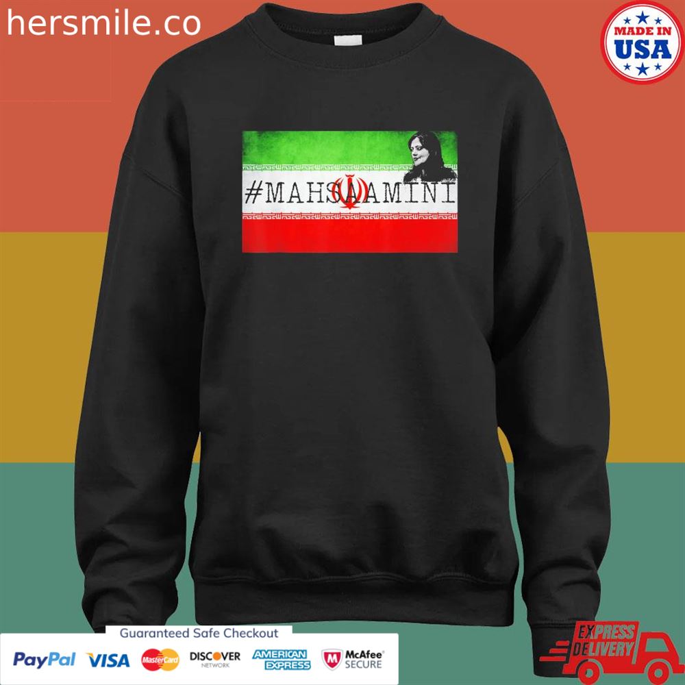 Womens Mahsa Amini flag Iran shirt Womens Mahsa Amini flag Iran shirt