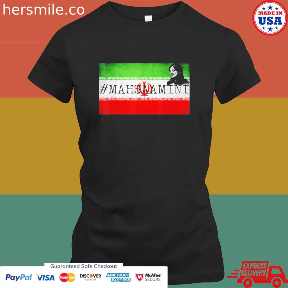 Womens Mahsa Amini flag Iran shirt Womens Mahsa Amini flag Iran shirt