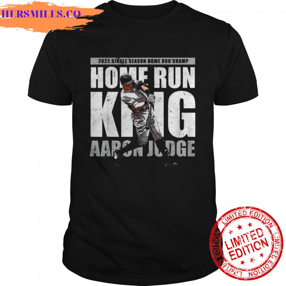 Aaron Judge Single Season Home Run King New York MLBPA T-Shirt