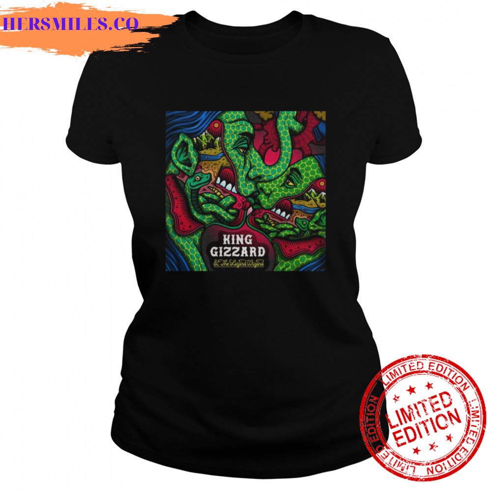 Aesthetic Design Of King Gizzard And The Lizard Wizard shirt
