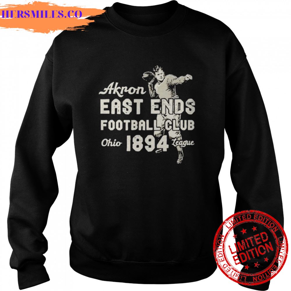 Akron East Ends football club Ohio 1894 league shirt Akron East Ends football club Ohio 1894 league shirt