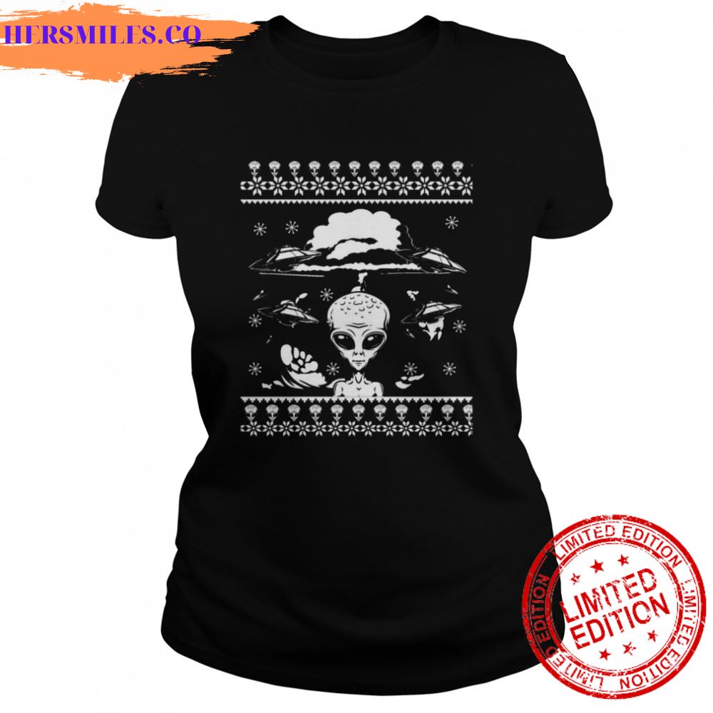 Alien Ugly Christmas shirt