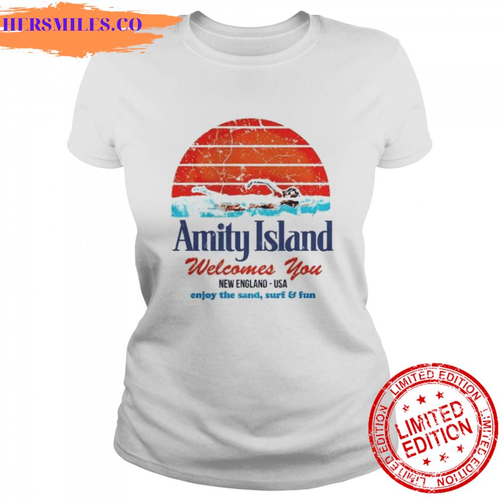 Amity Island 70 S Movie shirt