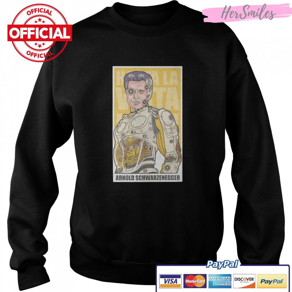Arnold Schwarzenegger Robot Human shirt Arnold Schwarzenegger Robot Human shirt