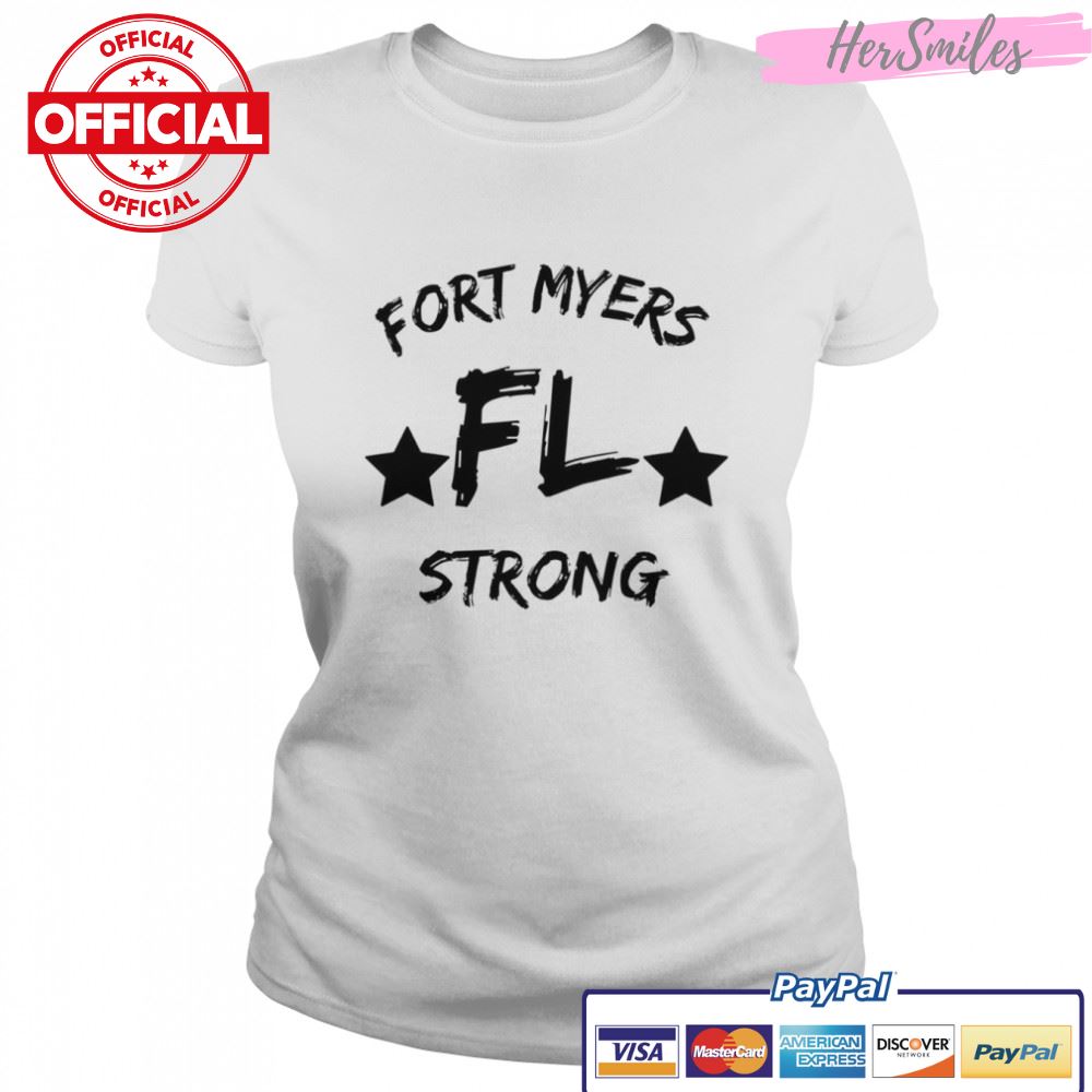 Black Fort Myers Fl Florida Strong shirt