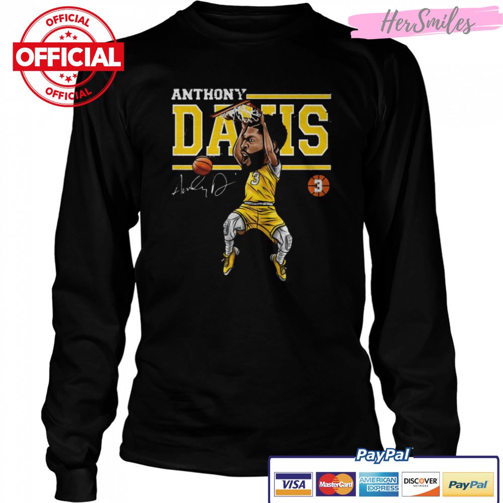 Cartoon Anthony Davis Basketball shirt Cartoon Anthony Davis Basketball shirt