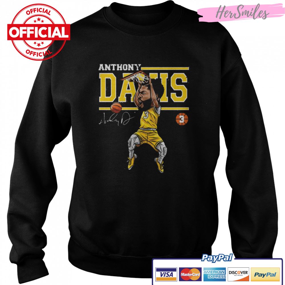 Cartoon Anthony Davis Basketball shirt Cartoon Anthony Davis Basketball shirt