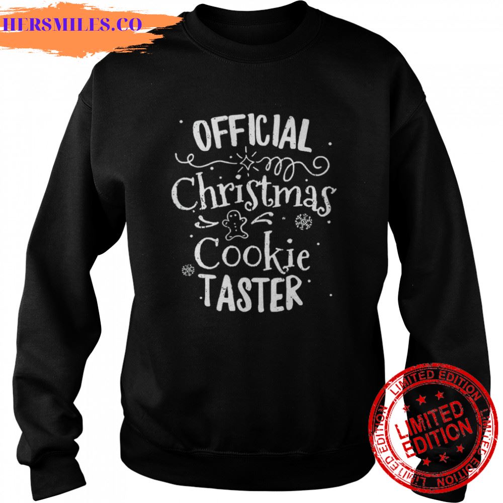 Christmas Cookie Taster T-Shirt Christmas Cookie Taster T-Shirt