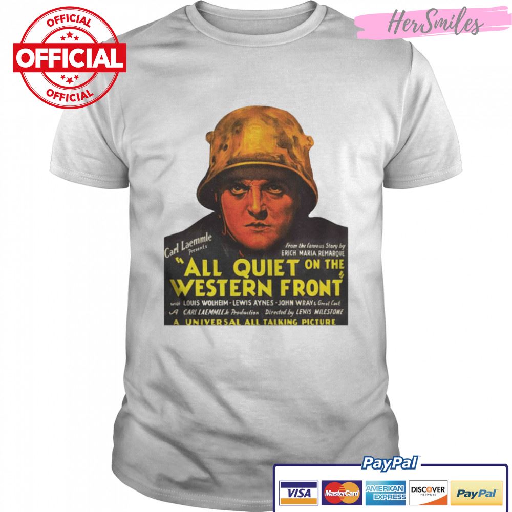 Classic Lewis Mi All Quiet On The Western Front Lewis Milestonee shirt