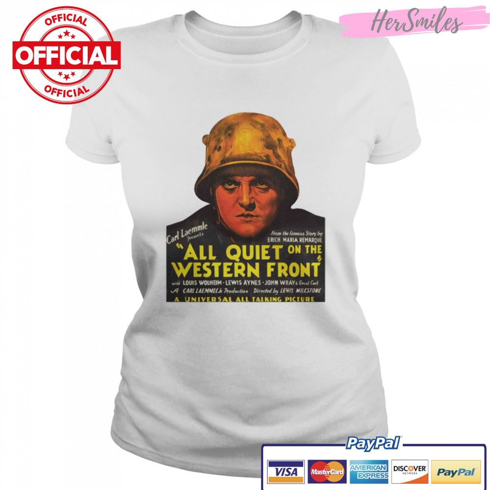 Classic Lewis Mi All Quiet On The Western Front Lewis Milestonee shirt